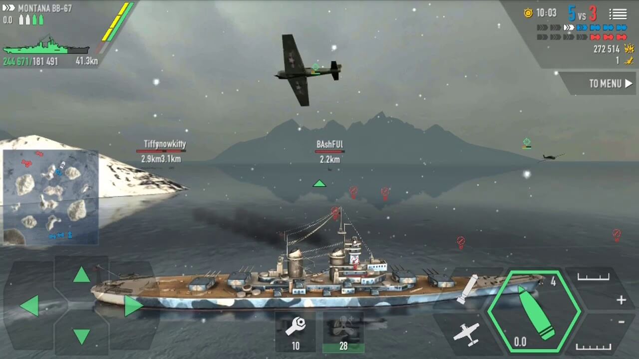تحميل لعبة Battle of Warships مهكرة 2023 للاندرويد