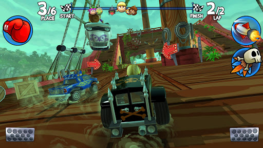 تحميل لعبة Beach Buggy Racing 2 مهكرة للاندرويد