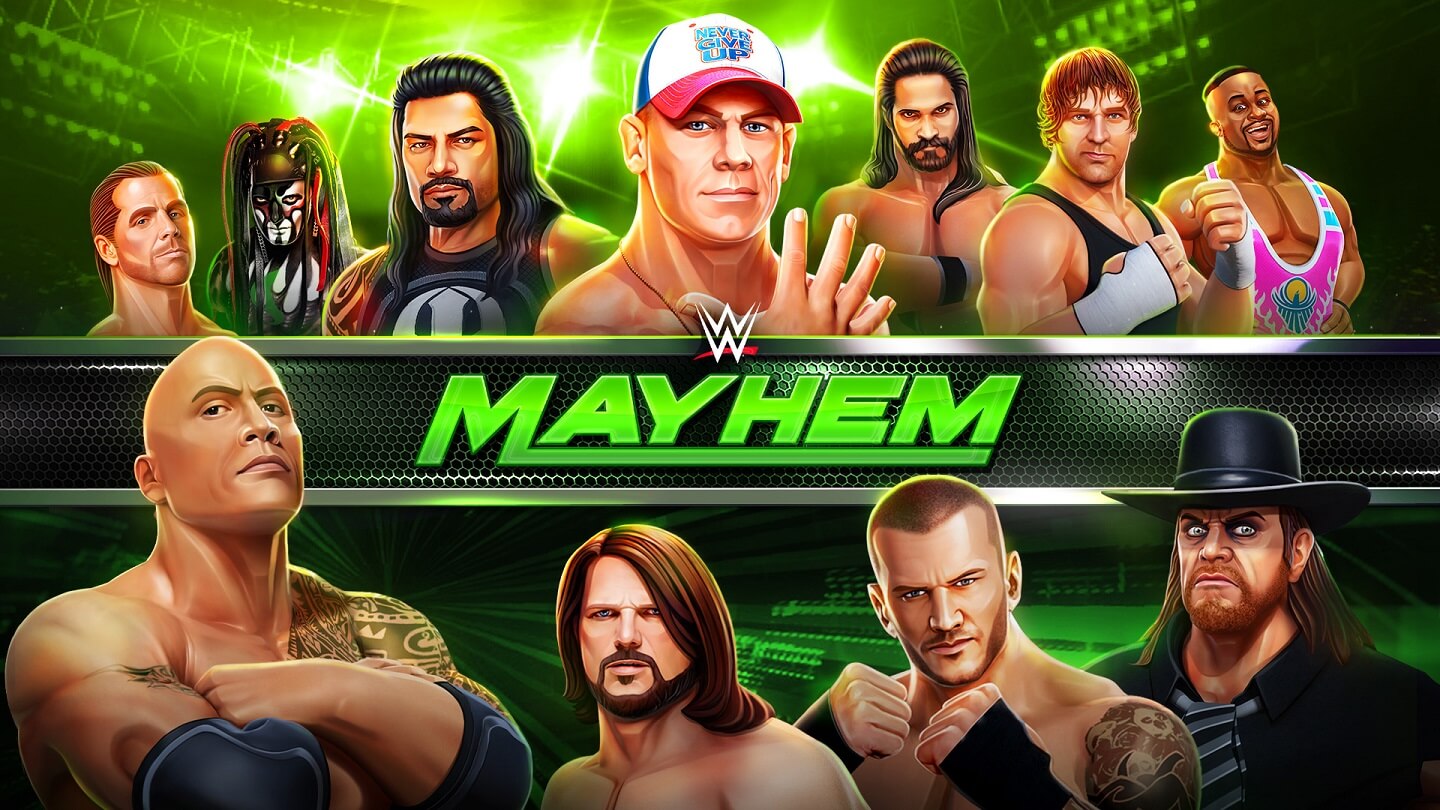 تحميل لعبة WWE Mayhem مهكرة 2024 للاندرويد