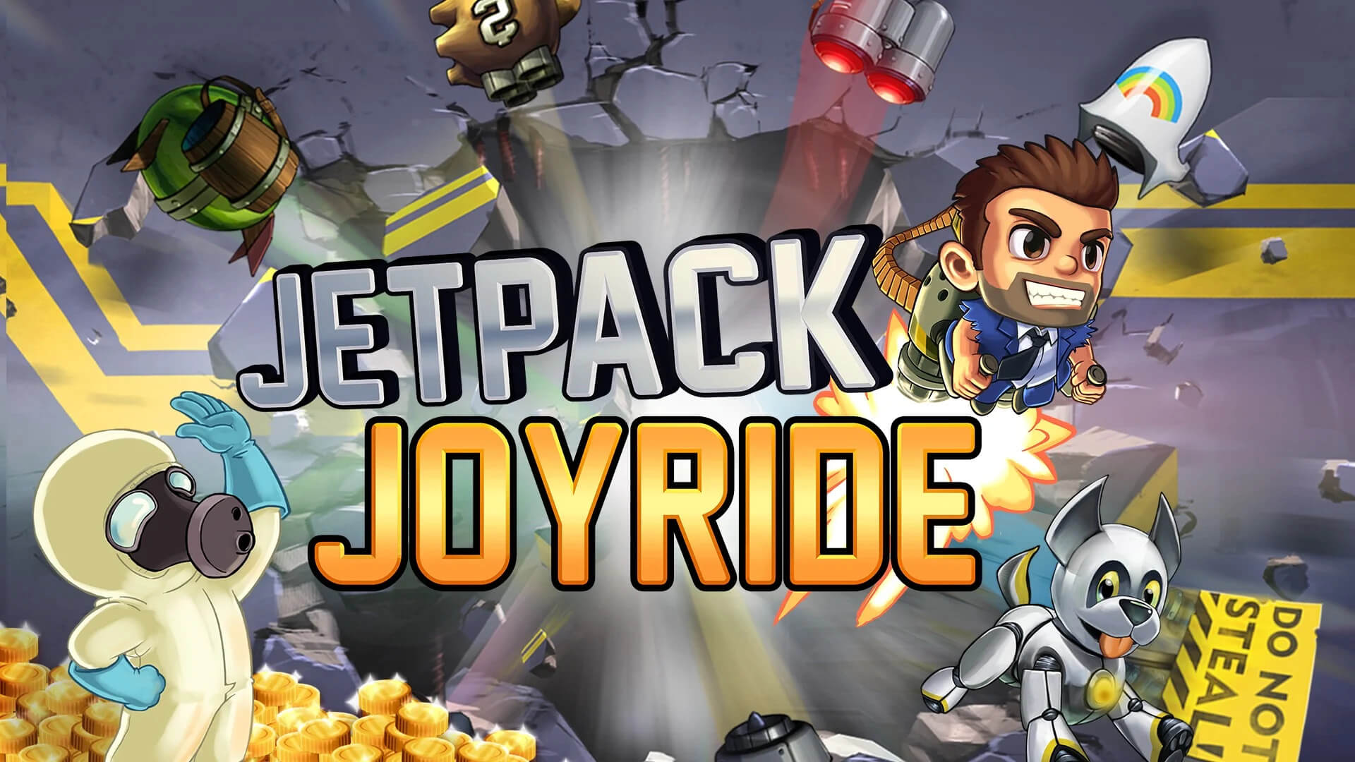 تحميل لعبة Jetpack Joyride مهكرة 2024 للاندرويد