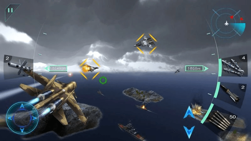 تحميل لعبة Sky Fighters 3D مهكرة 2023 للاندرويد