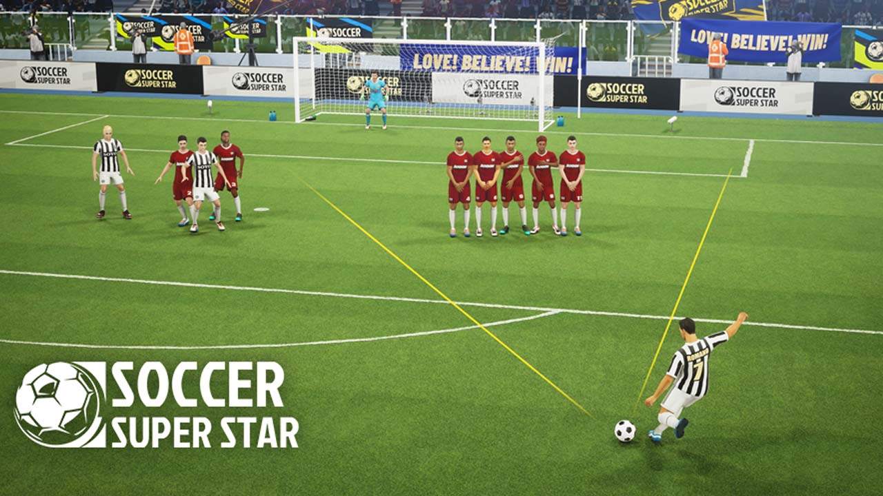 تحميل لعبة Soccer Super Star مهكرة 2024 للاندرويد