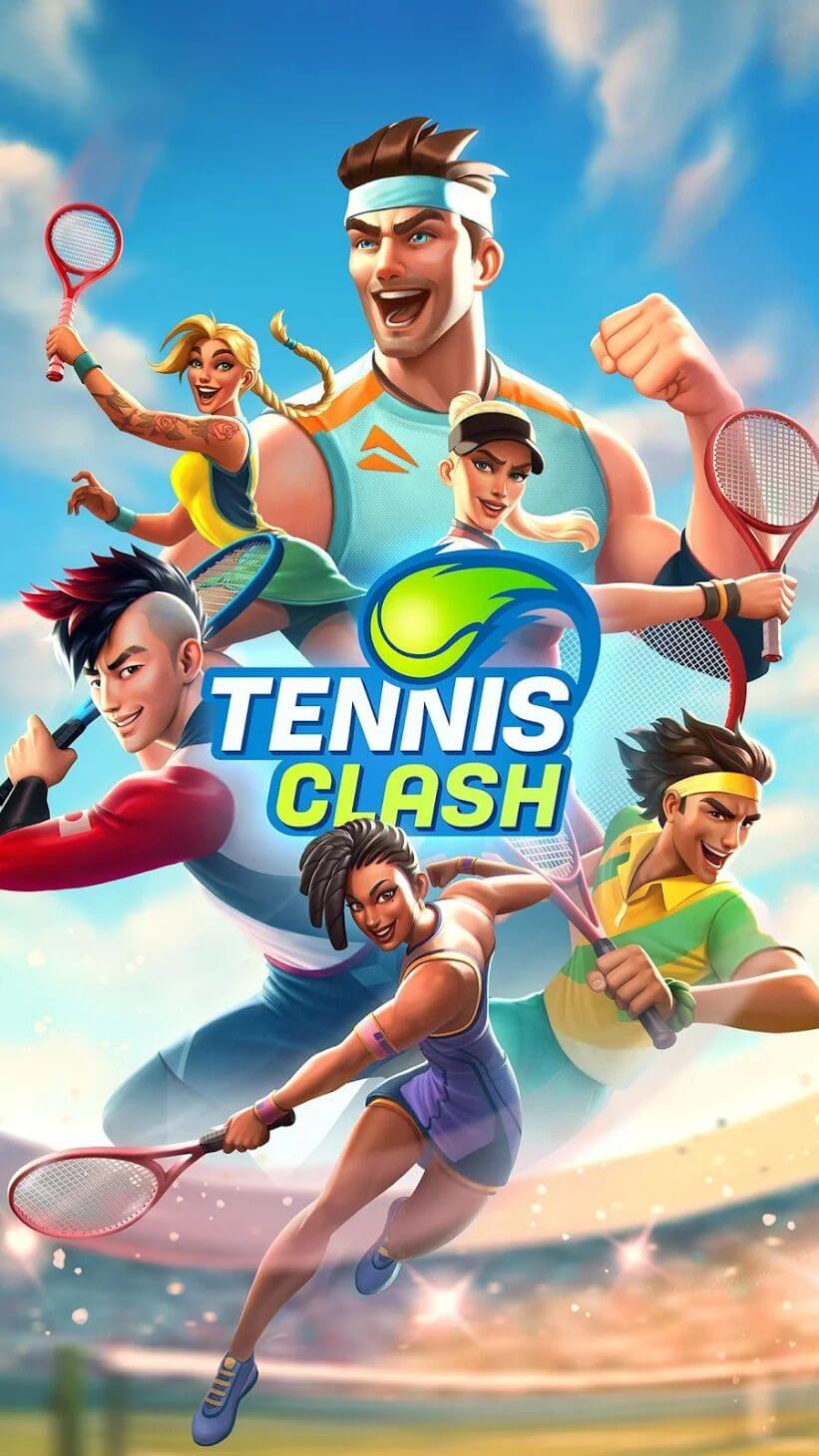 تحميل لعبة Tennis Clash مهكرة 2024 للاندرويد